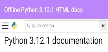 Python 3.12 Offline HTML docs 截圖 3