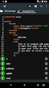 Html Editor syot layar 1