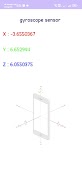 gyroscope Sensor ภาพหน้าจอ 2