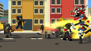 Block Gun Pixel Jetpack 스크린샷 2