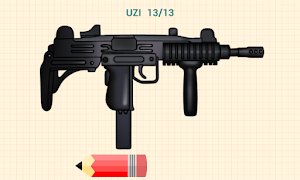 برنامه‌نما How to Draw Weapons عکس از صفحه