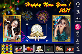 New Year Photo Frame スクリーンショット 3