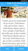Oração de São Francisco de Ass स्क्रीनशॉट 1