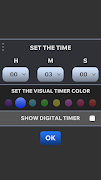 برنامه‌نما Visual Timer عکس از صفحه