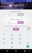 Statistics Calculator screenshot 1