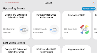 GDG Community Visualization imagem de tela 4