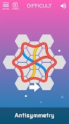 برنامه‌نما Hexagon Line Puzzle عکس از صفحه