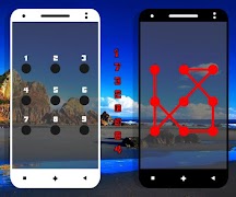 ロック画面パターンを作成する スクリーンショット 2