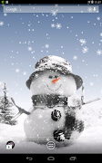 Snowman Live Wallpaper screenshot 3