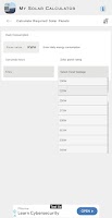 My Solar Calculator تصوير الشاشة 1