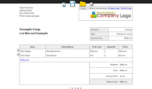 Editable Invoice Droid ภาพหน้าจอ 3