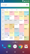 Timetable (Widget) Ekran Görüntüsü 2