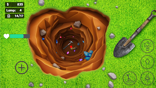 Digging a Hole Simulator Games Poster