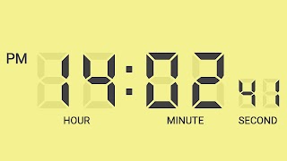 Simple Clock DIGITALCLOCK SHG3 capture d'écran 3