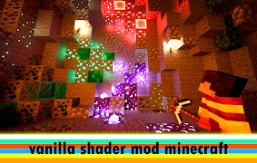 vanilla shader for minecraft Poster