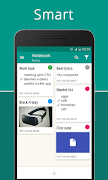 برنامه‌نما Notebook عکس از صفحه