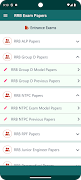 برنامه‌نما RRB Exam Papers عکس از صفحه