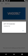 1 Schermata ACT ID Vanderbilt