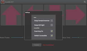 Accessible NXT imagem de tela 7