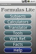 Formulas Lite پوسٹر