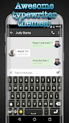 Typewriter Keyboard screenshot 1
