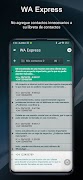 WA Express - WhatsApp Directo تصوير الشاشة 4