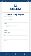 EQLEM Servis Talep screenshot 3