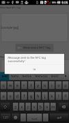 Write Read Text NFC Tag ポスター