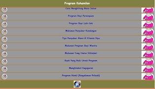 Program Cepat Hamil Alami capture d'écran 7