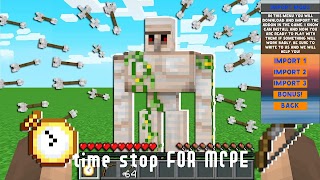 Time Stop Mod for Minecraft PE screenshot 5