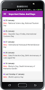 Important days and dates (Gene captura de pantalla 4