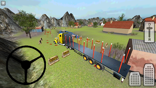 Log Truck Simulator 3D اسکرین شاٹ 4