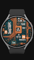 Electronic 01 Watch Face screenshot 1