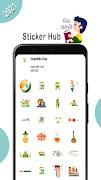 برنامه‌نما Sticker Hub عکس از صفحه