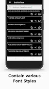 Stylish Text স্ক্রিনশট 2