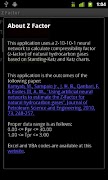 2 Schermata z Factor