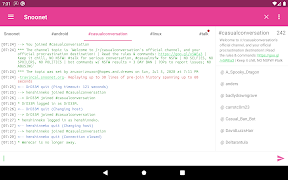 CoreIRC स्क्रीनशॉट 6