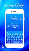 Waterdrop Keyboard Theme screenshot 1