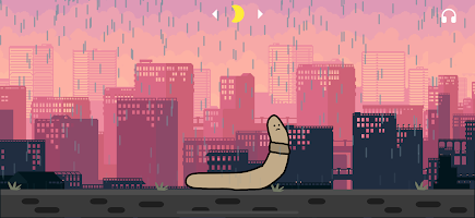 Earthworm with Rain Ekran Görüntüsü 1