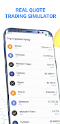 Cryptotrade trading simulator plakat