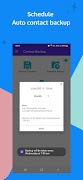 Schedule Contact Backup syot layar 7