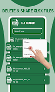 XLS File Reader - Spreadsheet imagem de tela 5