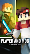 Animation Mod for Minecraft PE تصوير الشاشة 3