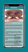 برنامه‌نما Galaxy Buds Live Guide عکس از صفحه