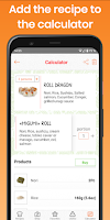 Sushi recipes and calculator ảnh chụp màn hình 3