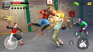Hero Fighting: Vegas City syot layar 3