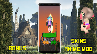 Mod Anime Minecraft PE اسکرین شاٹ 1