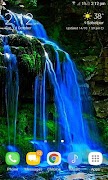 Blue Fall Magic LWP imagem de tela 2