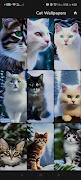 AI Cats Wallpapers captura de pantalla 4