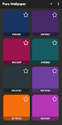 برنامه‌نما Pure Wallpaper - Solid Color عکس از صفحه